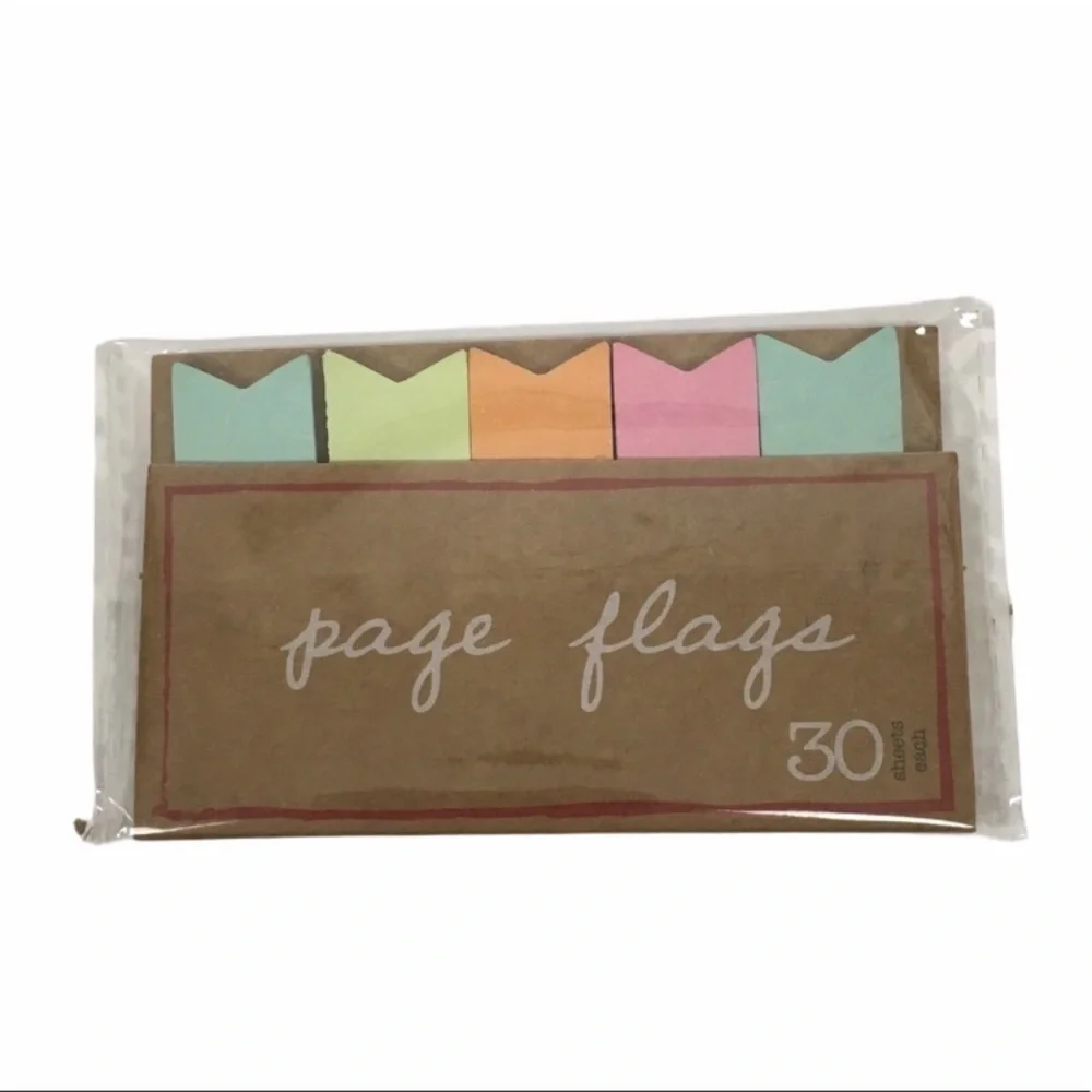 TARGET Page Flags Sticky Bookmark Planner Supplies Accessories Scrapbooking Desk
